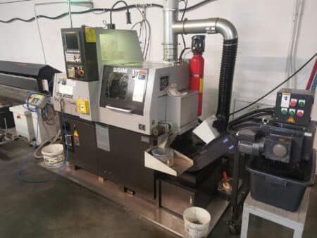 8" 3 Eksen CNC Torna